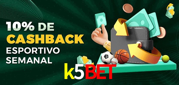 10% de bônus de cashback na k5bet